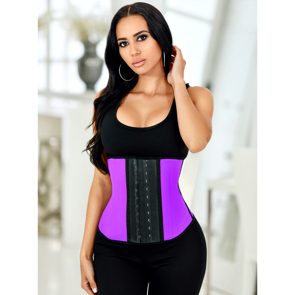 "Kim" Sport Waist Trainer-Purple