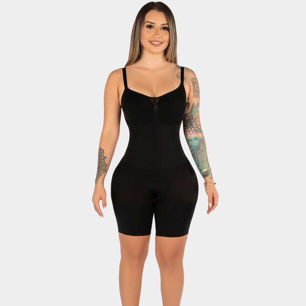 Smooth Sculpt Compression Bodysuit Shorts