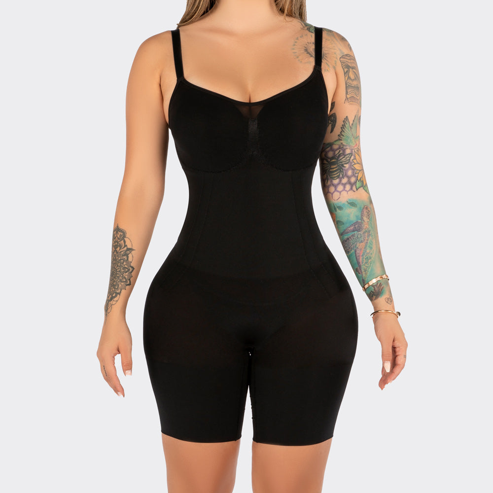 Smooth Sculpt Compression Bodysuit Shorts