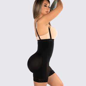 Booty Boosting Body Suit with Side Zipper