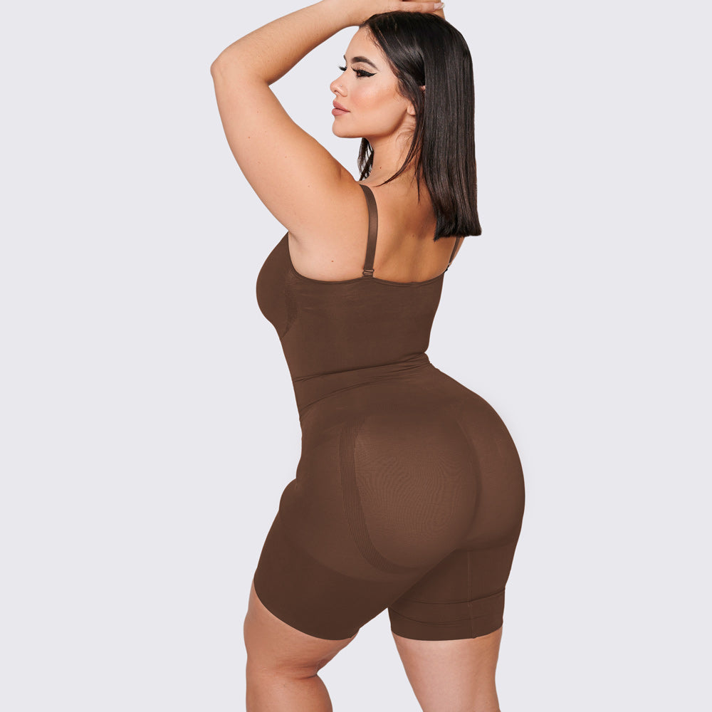 Smooth Sculpt Compression Bodysuit Shorts